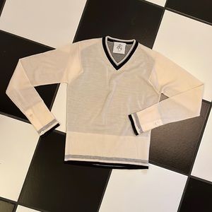 Women's Black Fleece by Thom Browne wool sweater like new condition